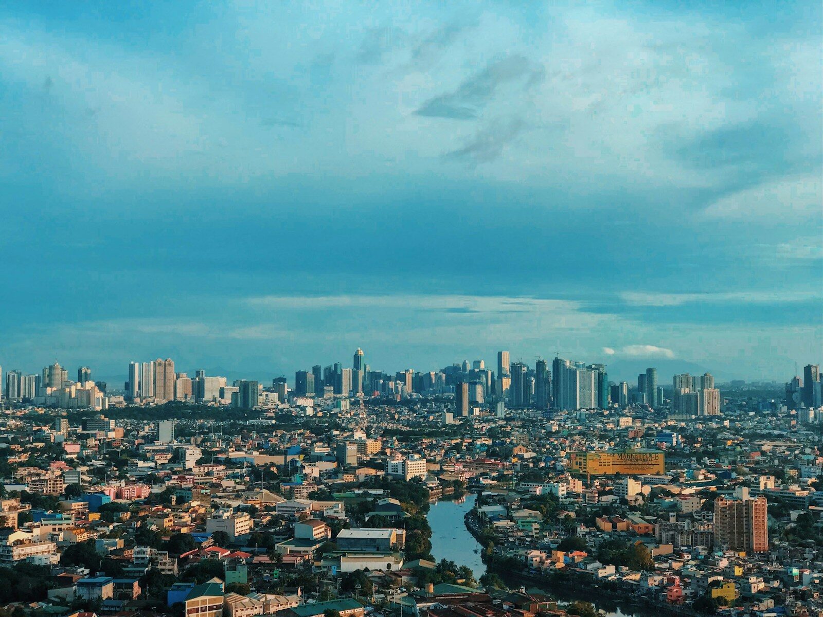 Manila skyline illustrating UK and Philippines infrastructure cooperation